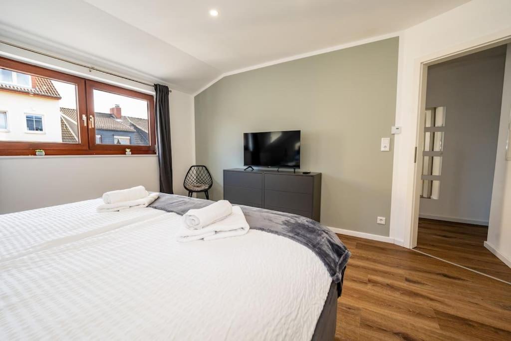 Moderne Maisonette Wohnung Im Fluesseviertel BRE Exteriér fotografie