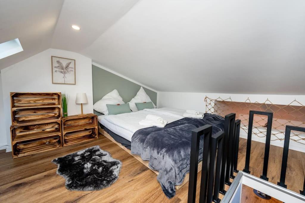 Moderne Maisonette Wohnung Im Fluesseviertel BRE Exteriér fotografie